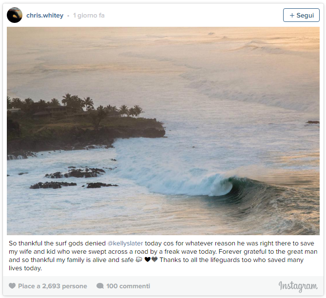 Rescue Italia_Post Kelly Slater salvataggio