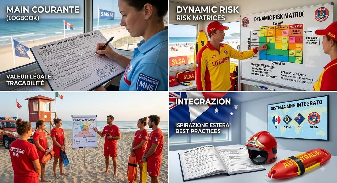 MNS La Gestione della Main Courante e del Risk Assessment Strategico nel Salvataggio Acquatico_rescue_italia