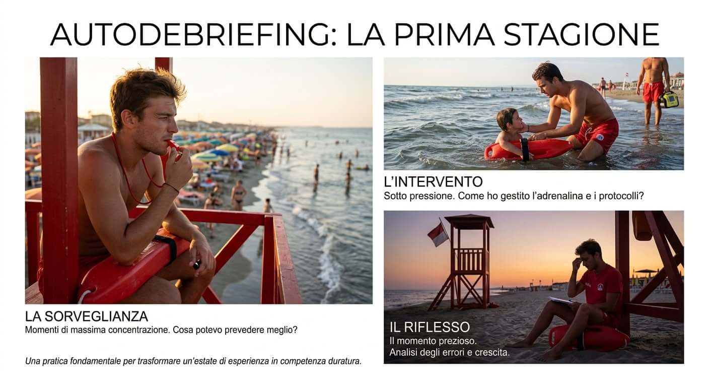 Autodebriefing la guida alla prima autovalutazione di fine stagione per l'assistente bagnanti_rescue_italia
